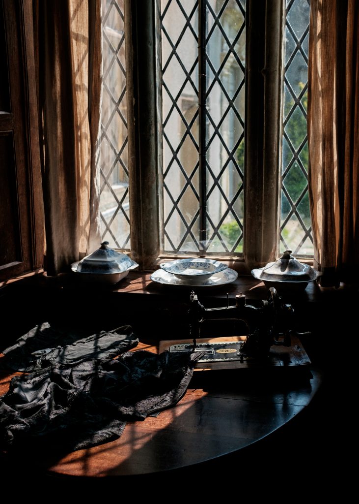 Light through a window at Canons Ashby.