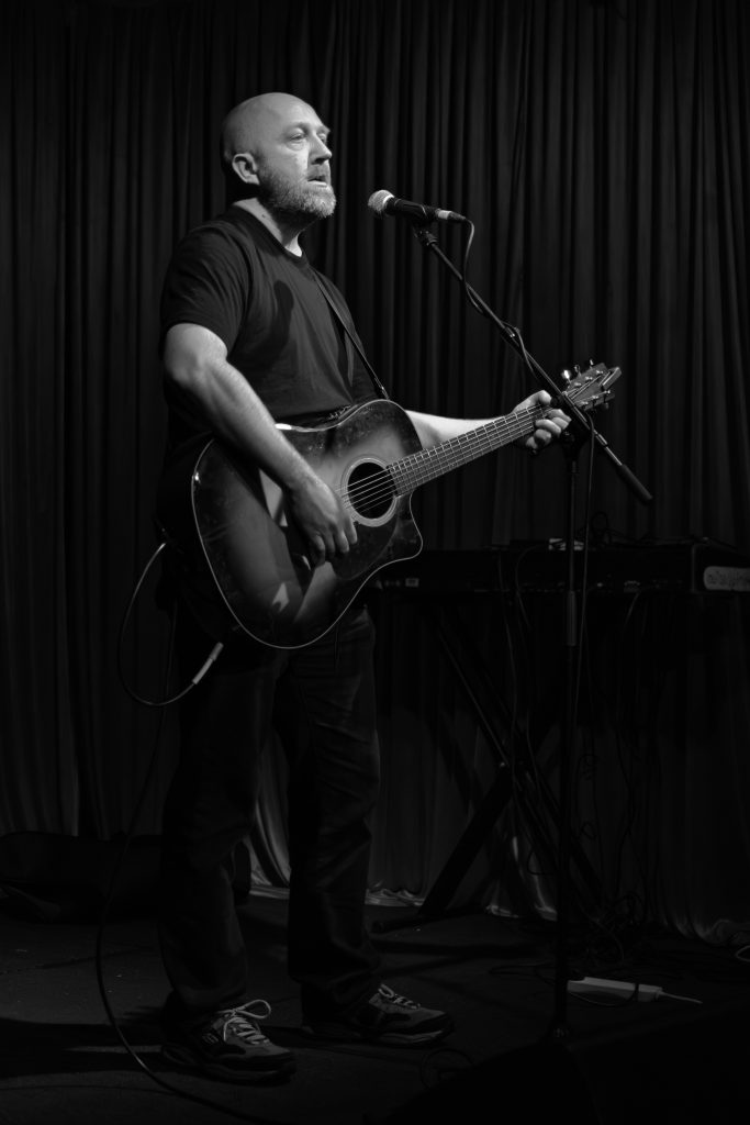 Photo of Chris Ilett performing at FIrebug, Leicester. 12th September 2025.